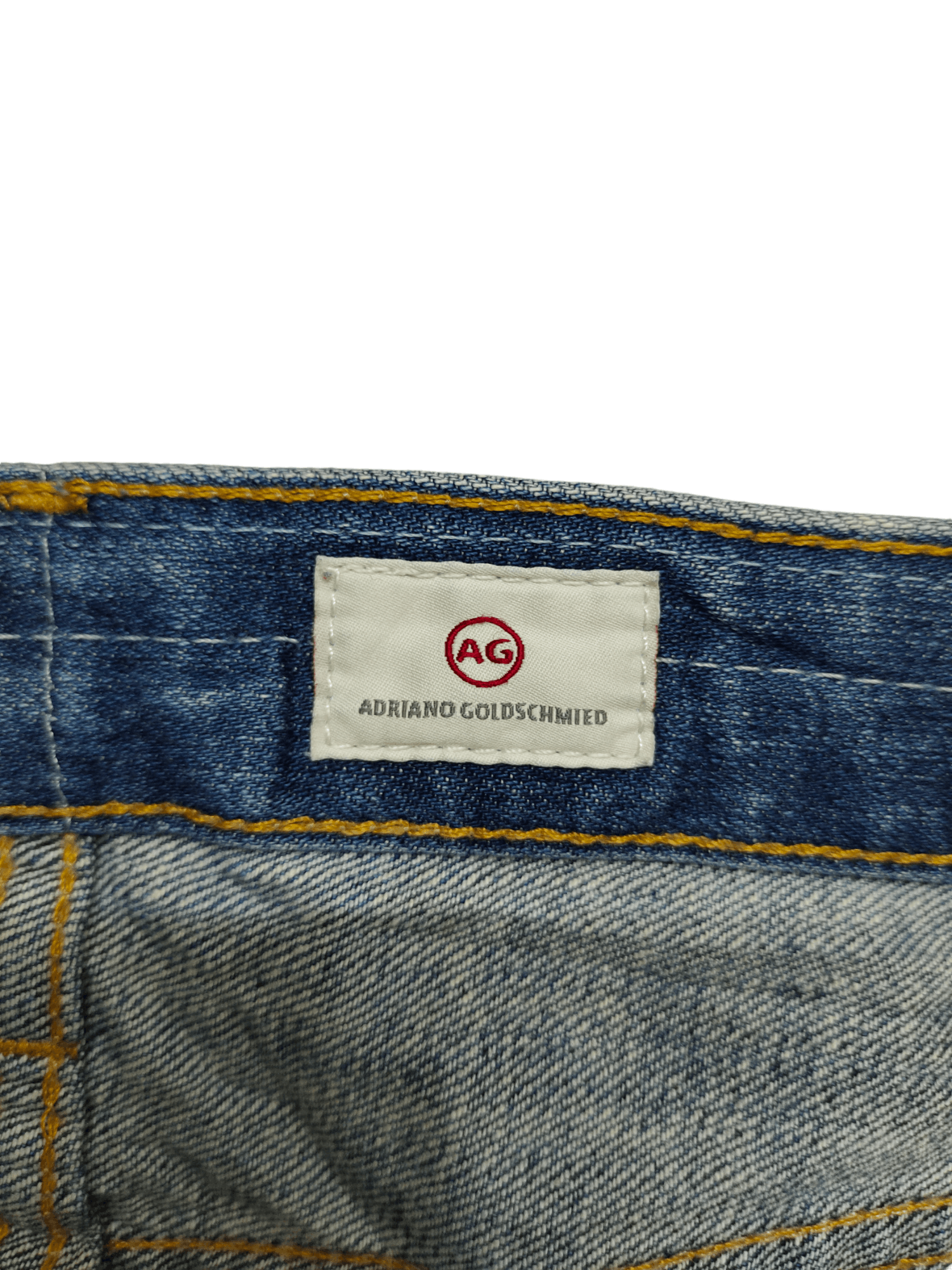 Kapital AG Adriano Goldschmied Clawmark Distress Patchwork Jeans Y2k Size US 31 - 19 Thumbnail
