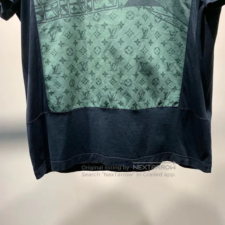 Louis Vuitton Louis Vuitton Chest patch full print short sleeve T-shirt Size US L / EU 52-54 / 3 - 4 Thumbnail