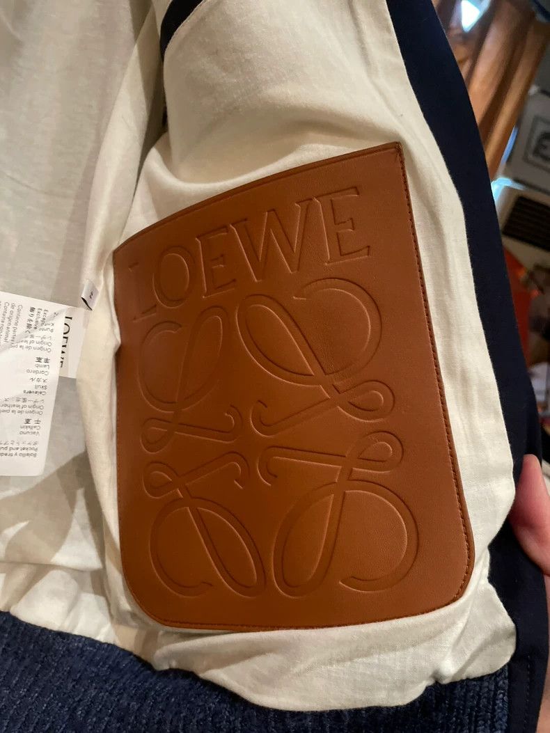 Loewe LOEWE Loewe signature printed jacket with cowhide pocket i Size US S / EU 44-46 / 1 - 3 Thumbnail