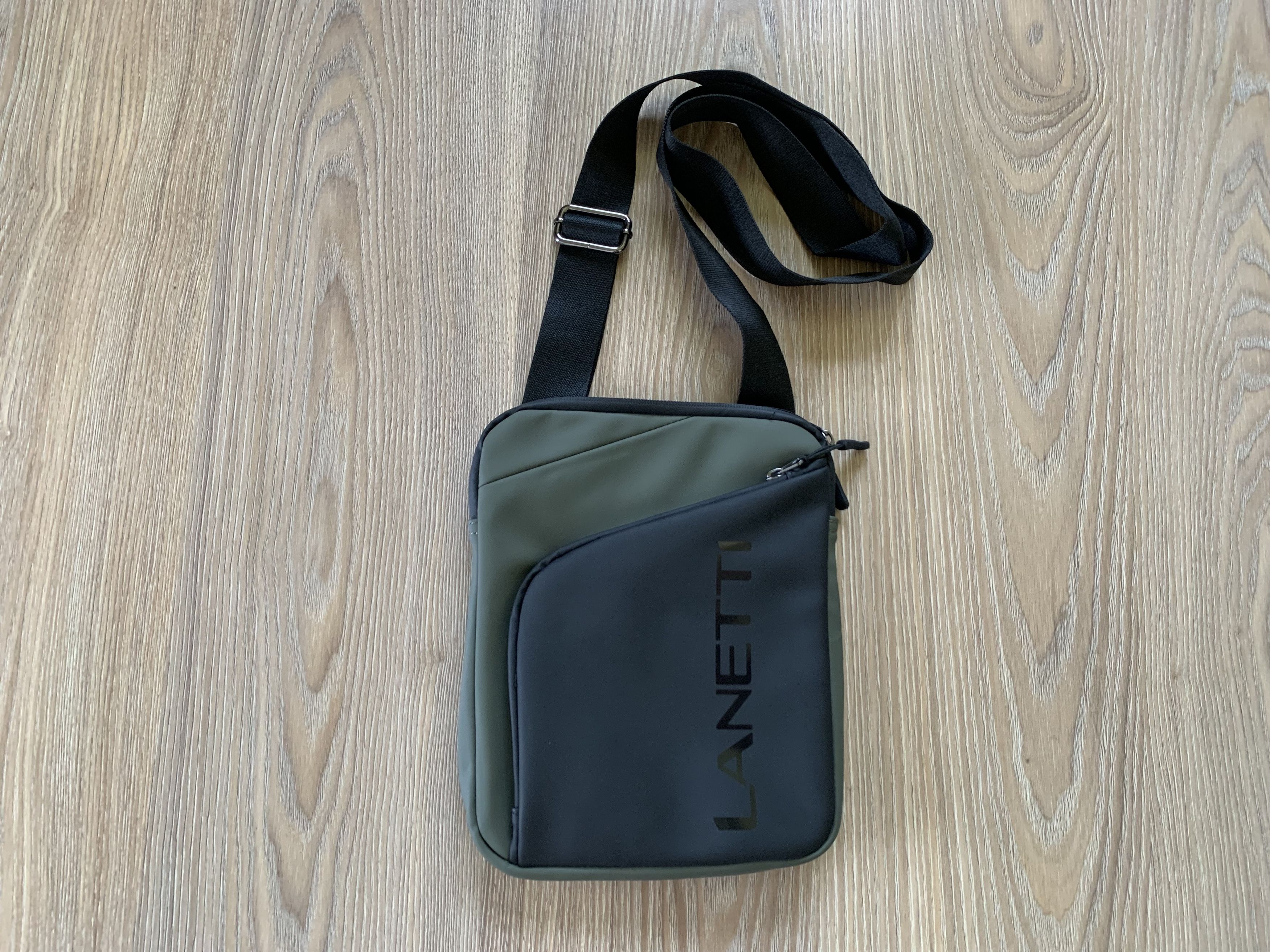 Other Lanetti Thin Khaki Dark Grey Sling Bag Messenger Size ONE SIZE - 2 Thumbnail
