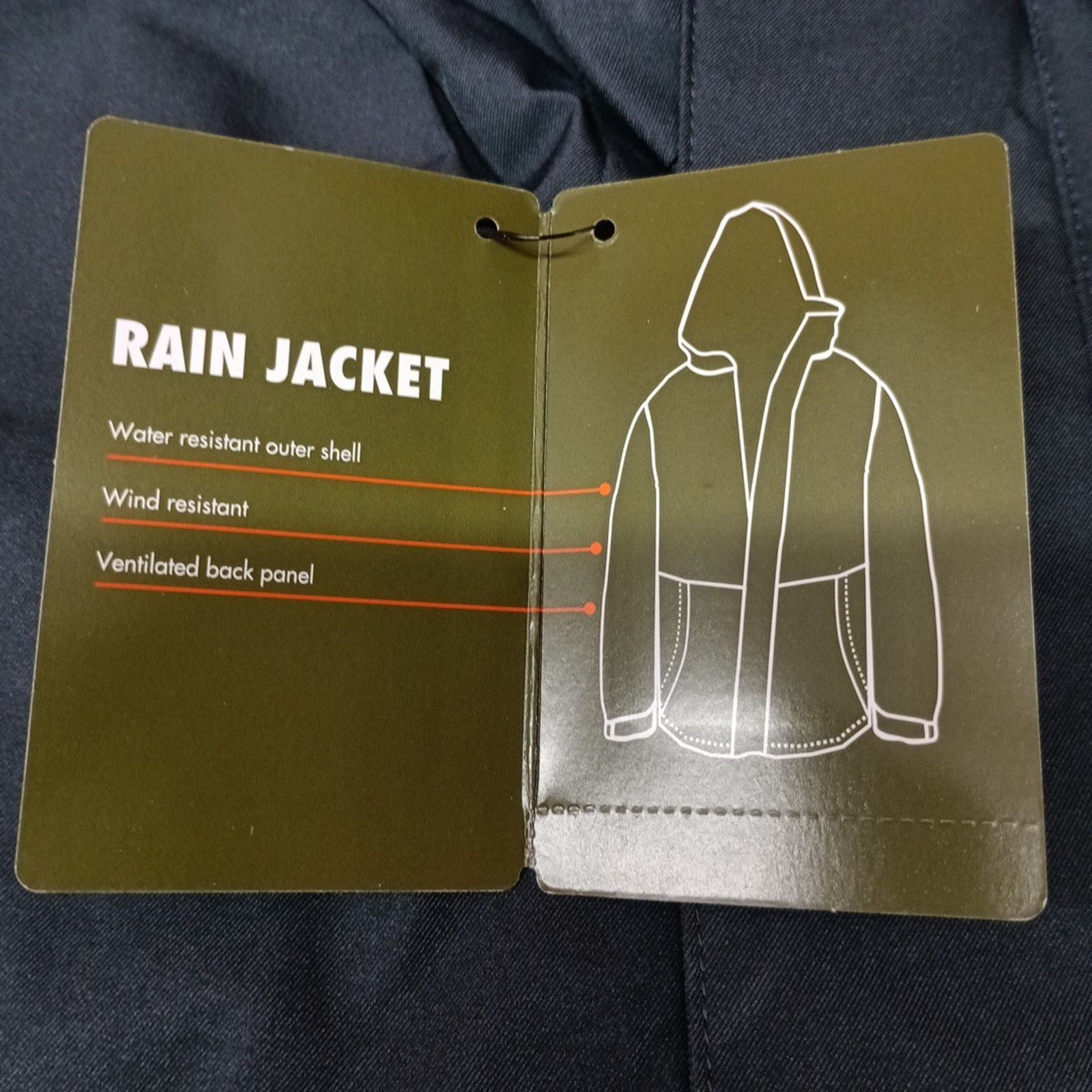 Other Ozark Trail Rain Jacket Men's Size M Gray Waterproof Hooded Size US M / EU 48-50 / 2 - 5 Thumbnail
