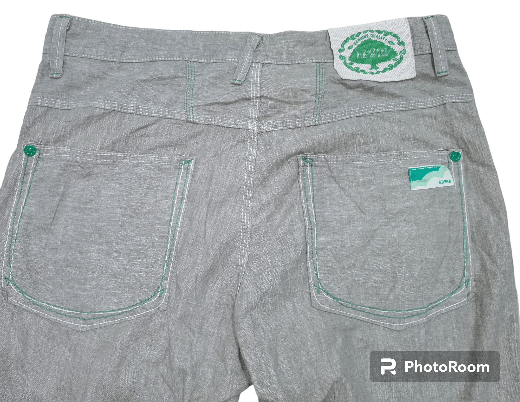 Edwin EDWIN 702RS BANANA FIBRE DRAWSTRING JEANS Size US 36 / EU 52 - 7 Thumbnail