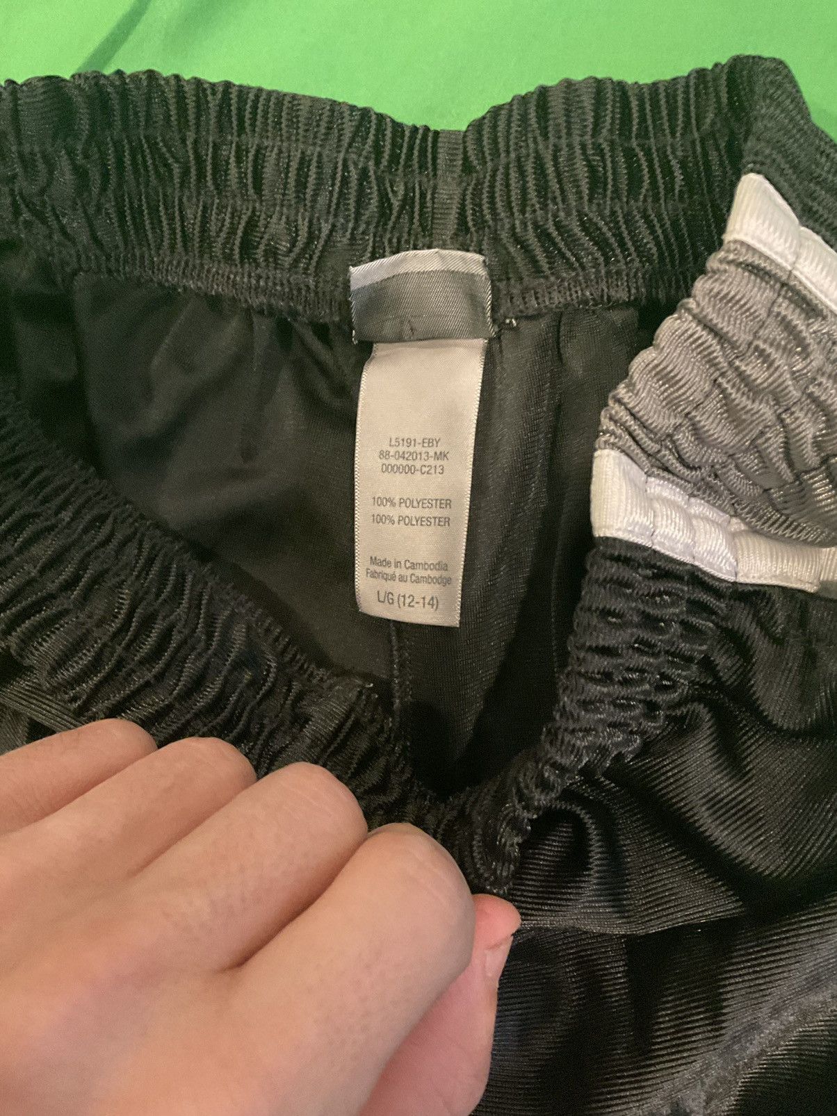 Vintage Vintage Black and grey shorts Size US 26 / EU 42 - 2 Thumbnail