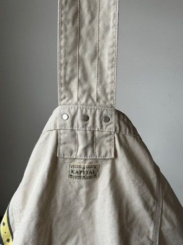 Kapital Kapital CANVAS NEWSPAPER BAG (GUIDING LIGHT) Size ONE SIZE - 5 Thumbnail