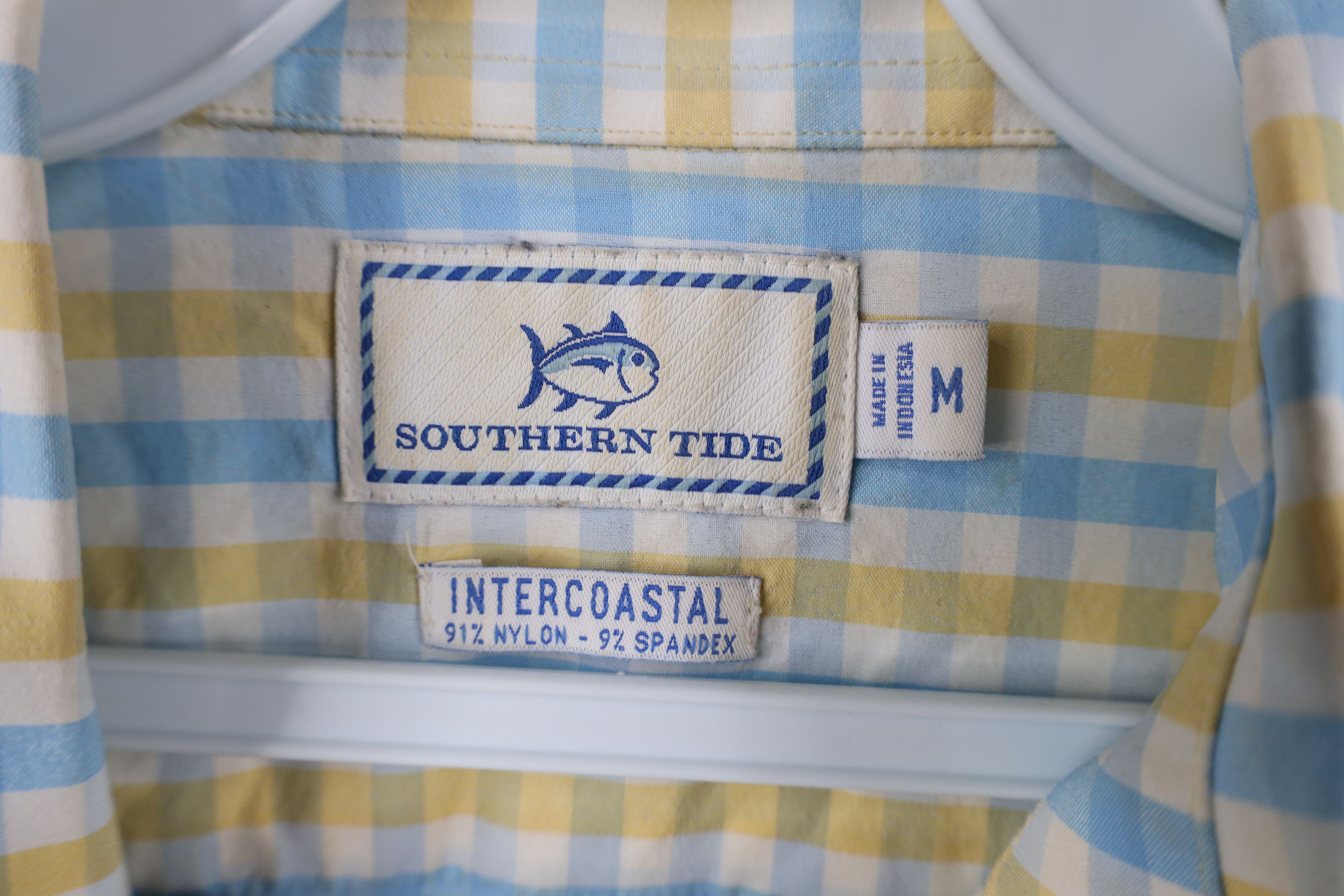 Southern Tide Southern Tide Stretch Collared Button Down Shirt Plaid Size US M / EU 48-50 / 2 - 7 Thumbnail