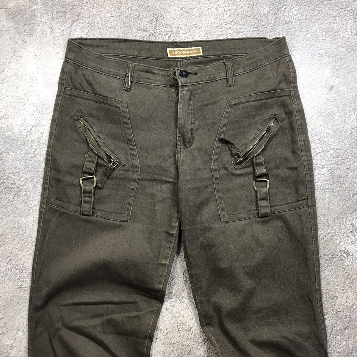 Vintage VINTAGE CARGO PANTS FLARED PARACHUTE SPRING JAPAN 90S Size 30" / US 8 / IT 44 - 3 Thumbnail