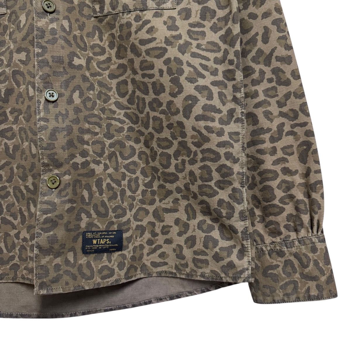 Wtaps Wtaps Leopard Ripstop Longsleeve Shirt Size US S / EU 44-46 / 1 - 7 Thumbnail
