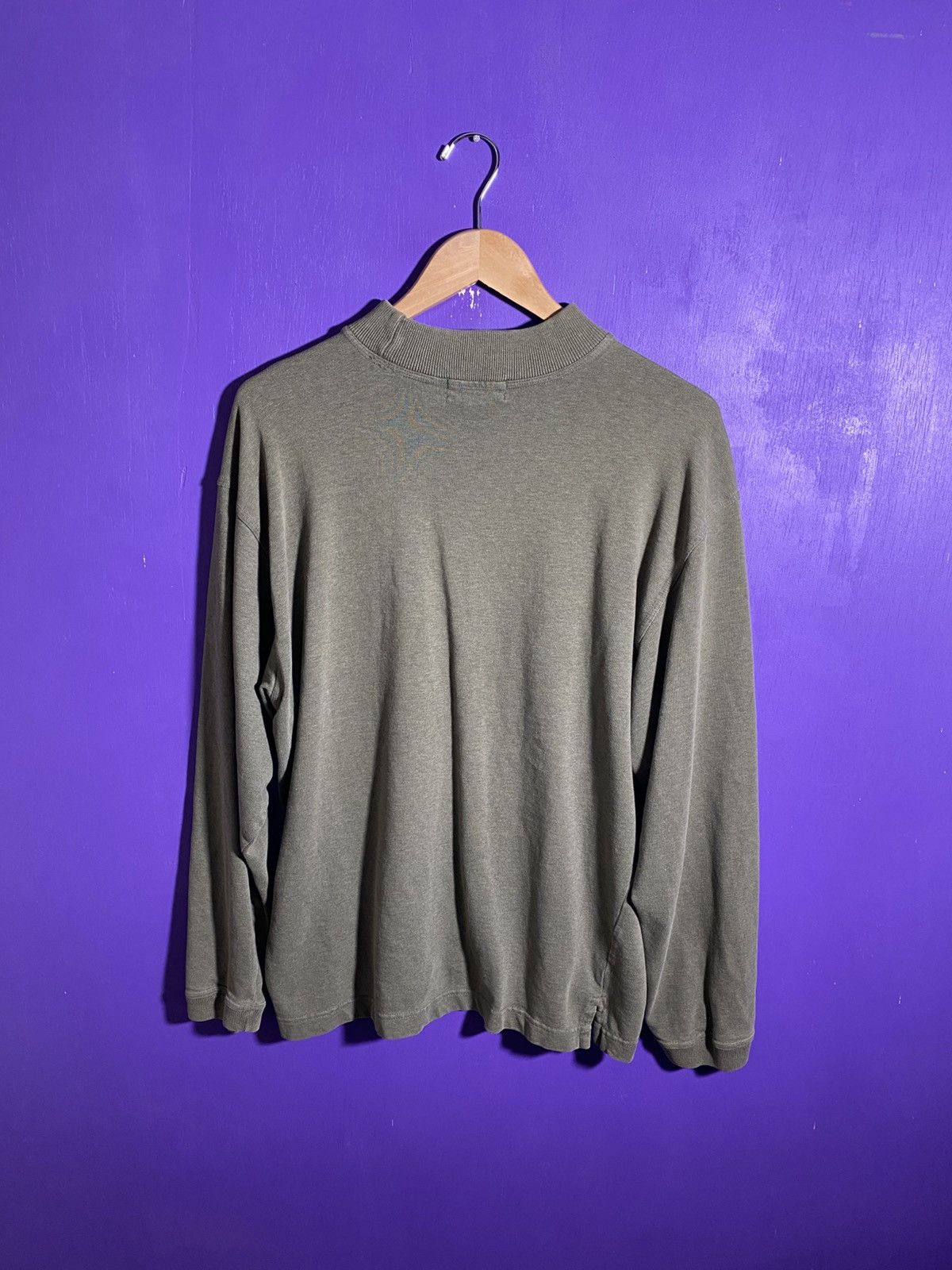 Banana Republic × Vintage Vintage 90s Banana republic mockneck long-sleeve Size US M / EU 48-50 / 2 - 2 Thumbnail