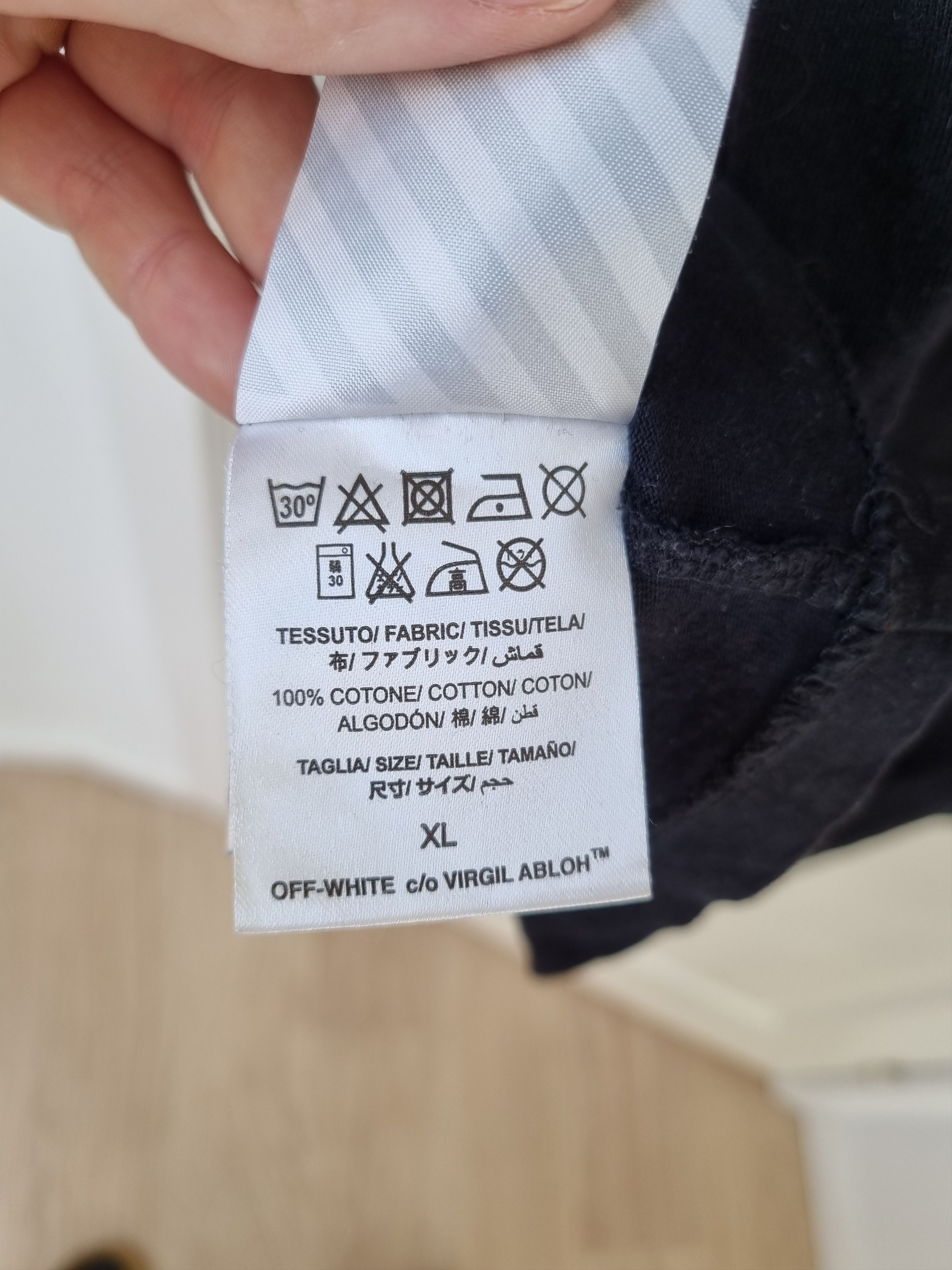 Off-White Off White 'FFF' horror tshirt Size US XL / EU 56 / 4 - 4 Thumbnail