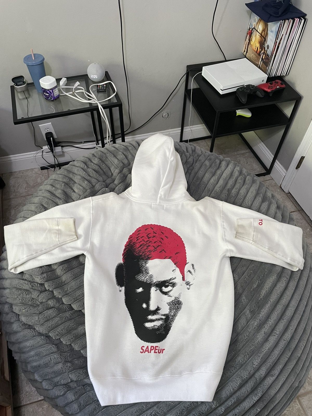 Japanese Brand SAPEur Hoodie Dennis Rodman | Grailed