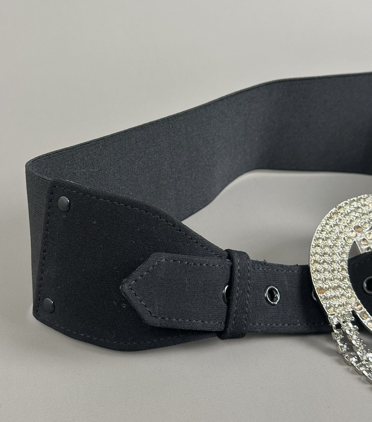 Jean Paul Gaultier Jean Paul Gaultier - Archived Rhinestones Art Deco Buckle Size ONE SIZE - 5 Thumbnail