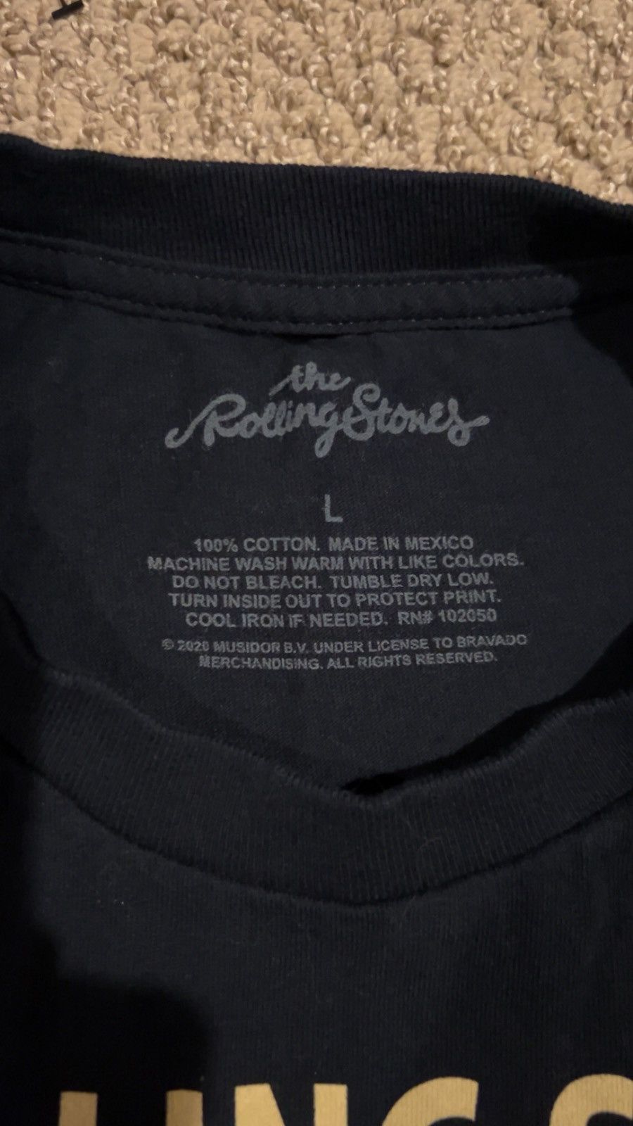 The Rolling Stones The Rolling Stones 1975 US Tour T-Shirt Size US L / EU 52-54 / 3 - 3 Thumbnail