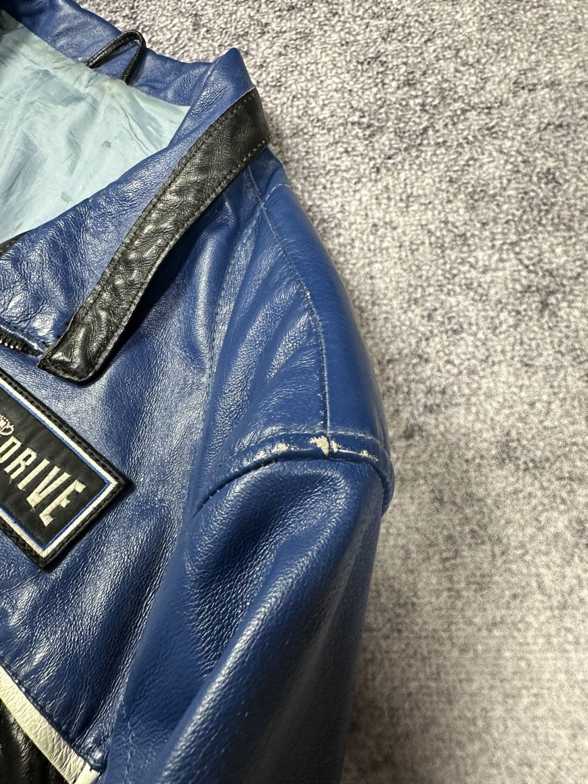 Other Y2K Vintage Racing Leather Jacket Streetwear Opium Rare VTg Size US M / EU 48-50 / 2 - 5 Thumbnail