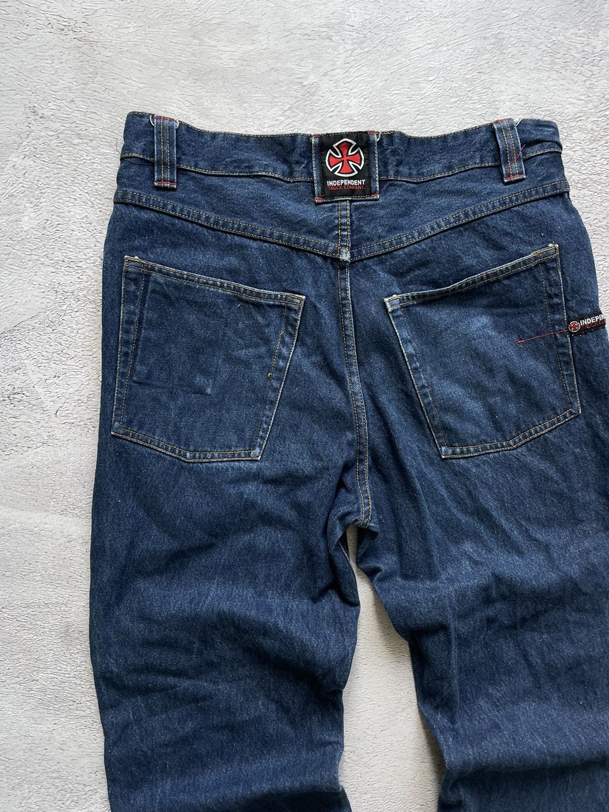 Independent Truck Co. VINTAGE! Independent Truck Company Denim Jeans Logo Size US 34 / EU 50 - 2 Thumbnail