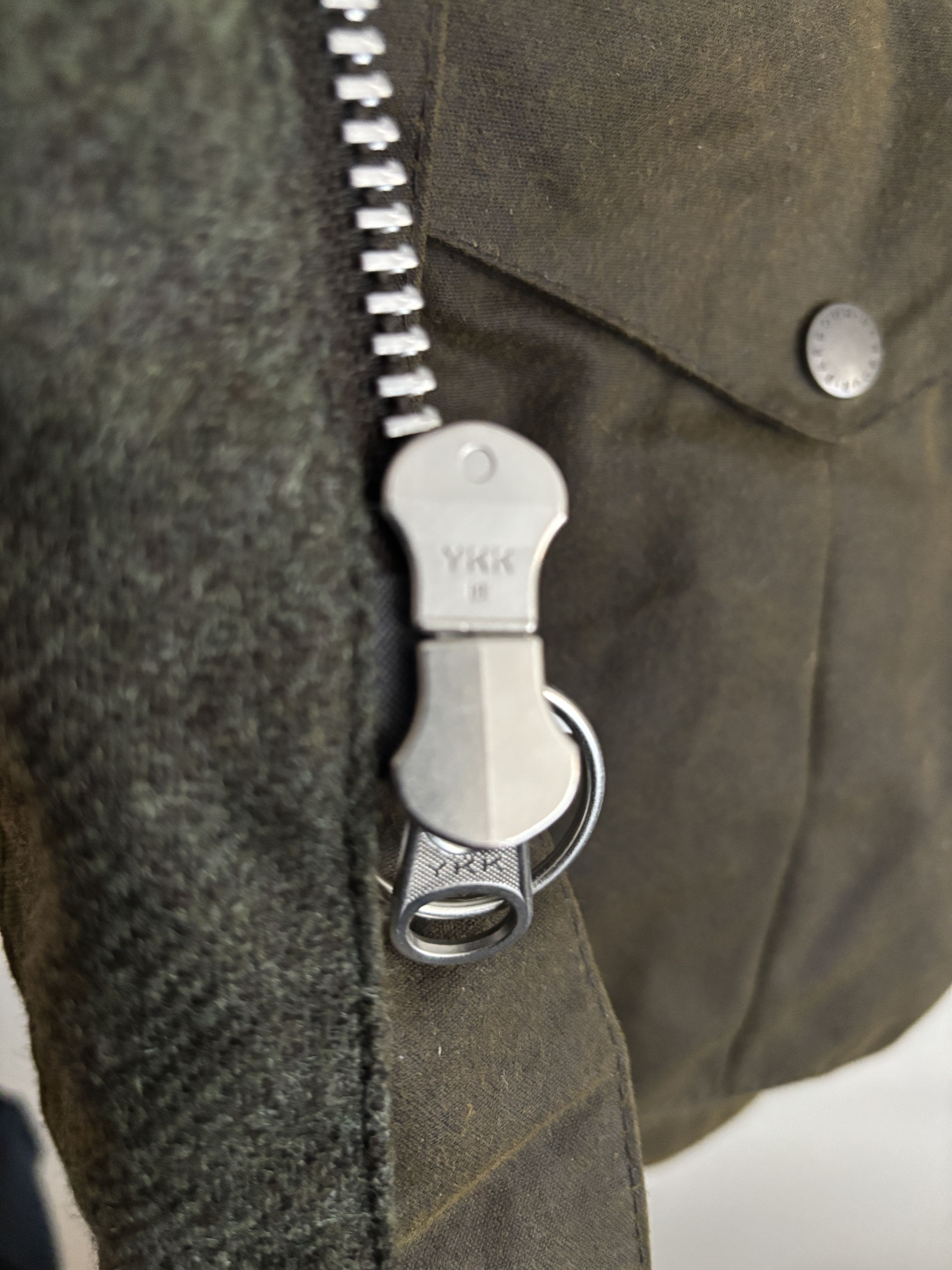 Barbour $1100 Supa Corbridge Waxed Cotton Jacket,Pile Lining L- XL Size US XL / EU 56 / 4 - 9 Thumbnail