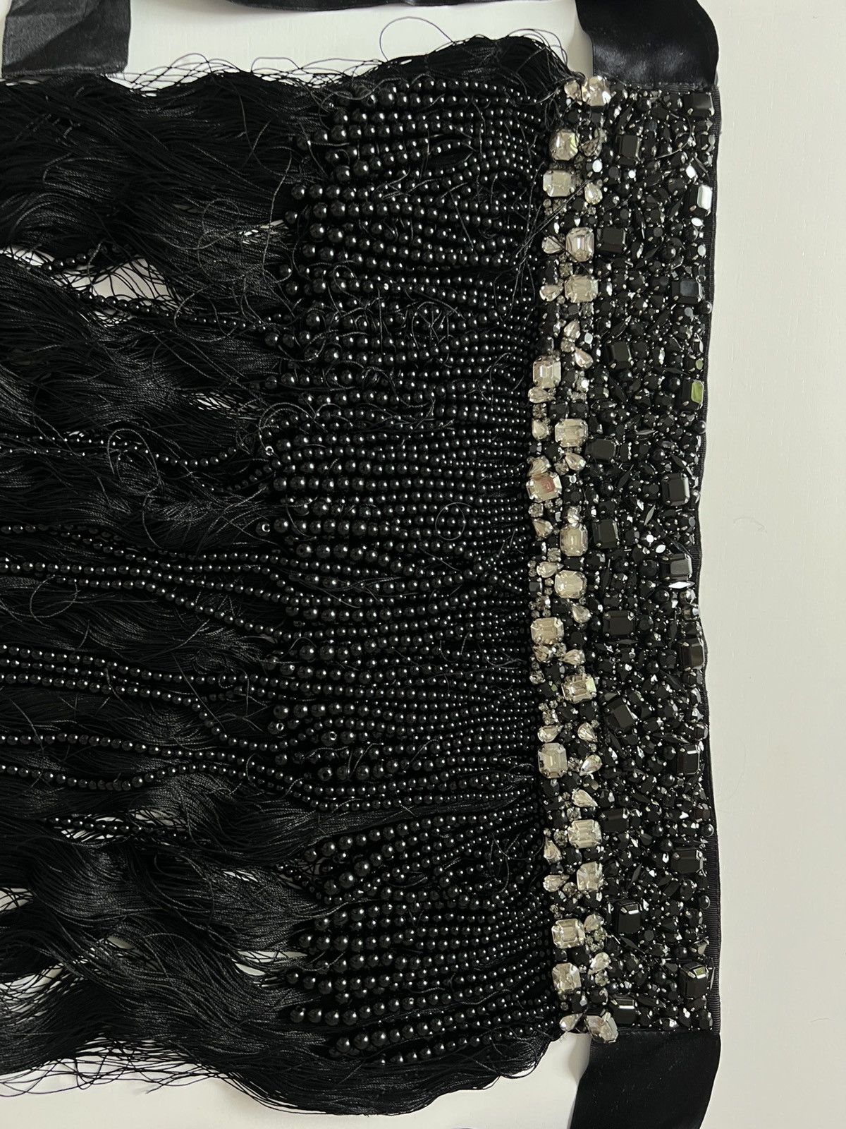 Prada Prada Archive embellished fringe belt Size ONE SIZE - 3 Thumbnail