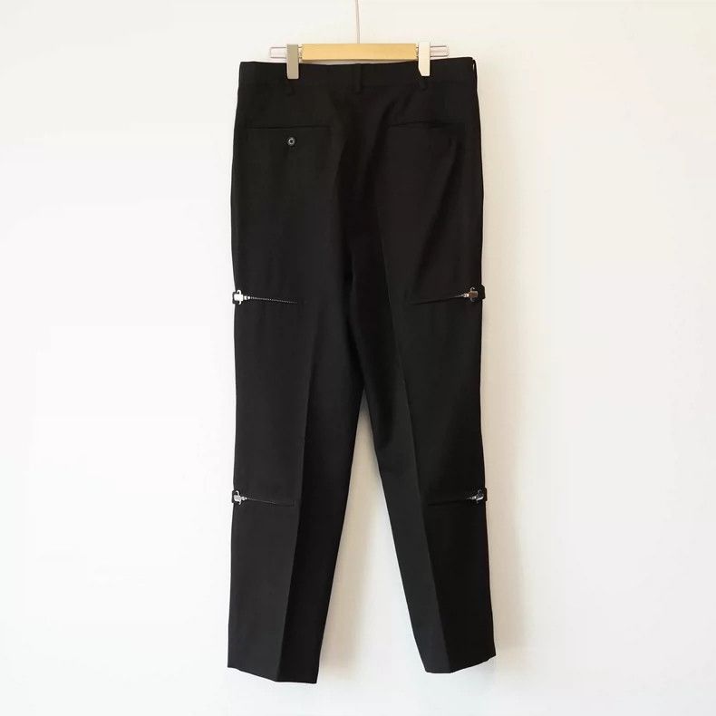 Yohji Yamamoto Yohji Yamamoto size 4 2001AW Four Zipper Straight Leg Pant Size US 30 / EU 46 - 1 Thumbnail