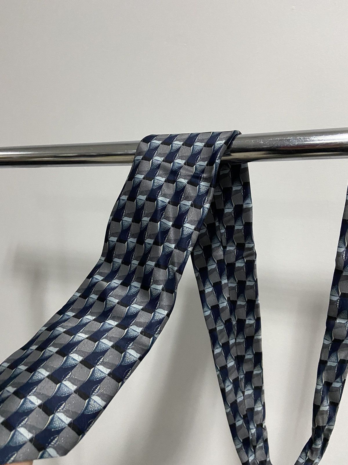 Lanvin × Vintage Lanvin Paris Tie silk Vintage Luxury Made in France patterns Size ONE SIZE - 3 Thumbnail