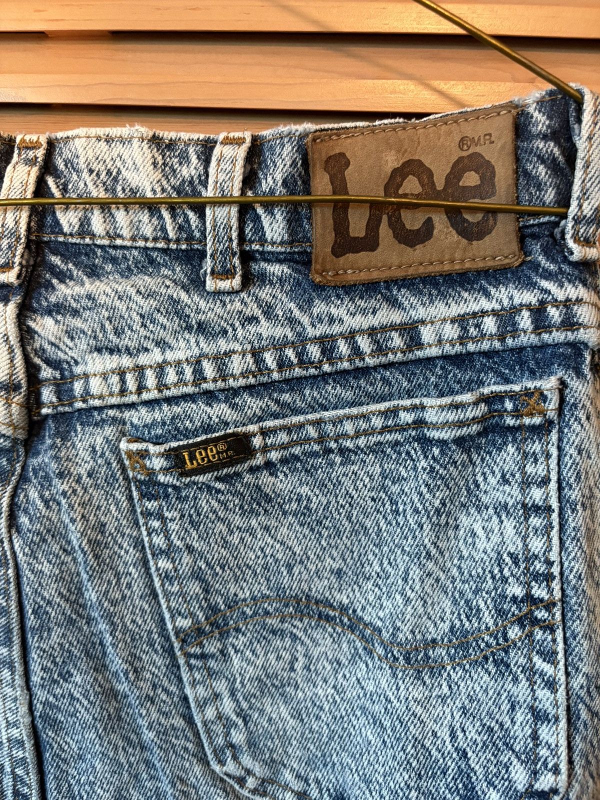 Lee × Vintage Lee Acid Wash Jeans Size US 29 - 3 Thumbnail