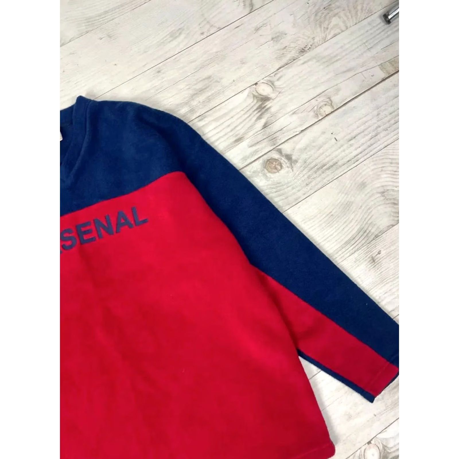 Vintage Vintage Arsenal Sweatshirt Men Size XL Red Fleece Soccer Football 90s Size US XL / EU 56 / 4 - 4 Thumbnail
