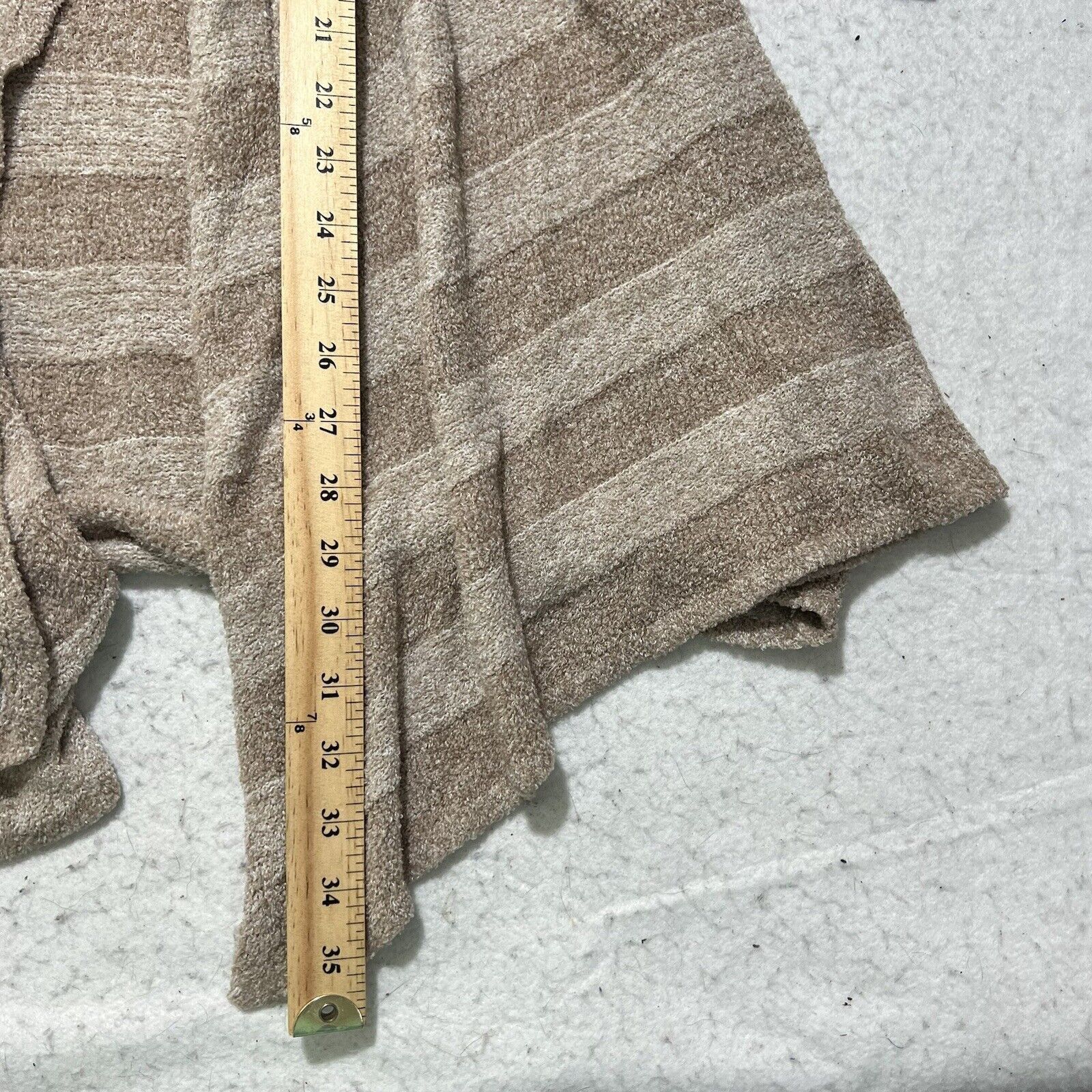 Other Barefoot Dreams Bamboo Chic Lite Striped Open Front Cardigan Size M / US 6-8 / IT 42-44 - 10 Thumbnail