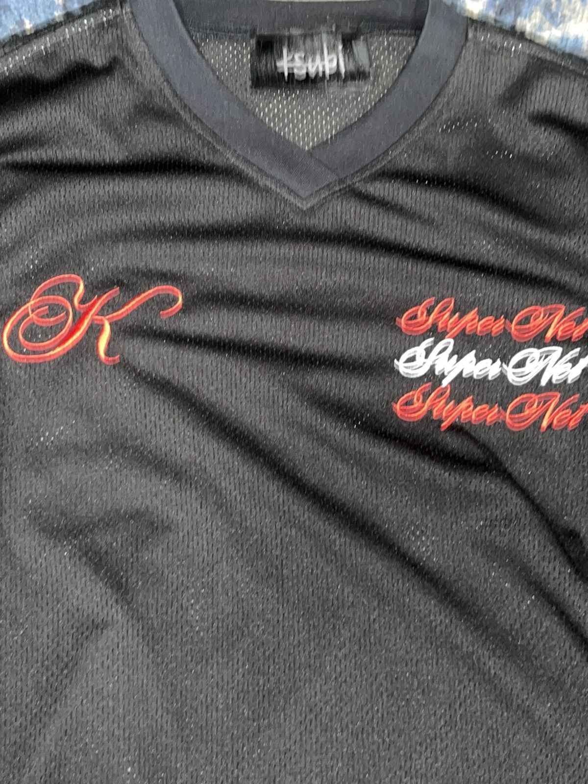 Ksubi × Vintage ksubi jersey shirt all black Size US M / EU 48-50 / 2 - 3 Thumbnail