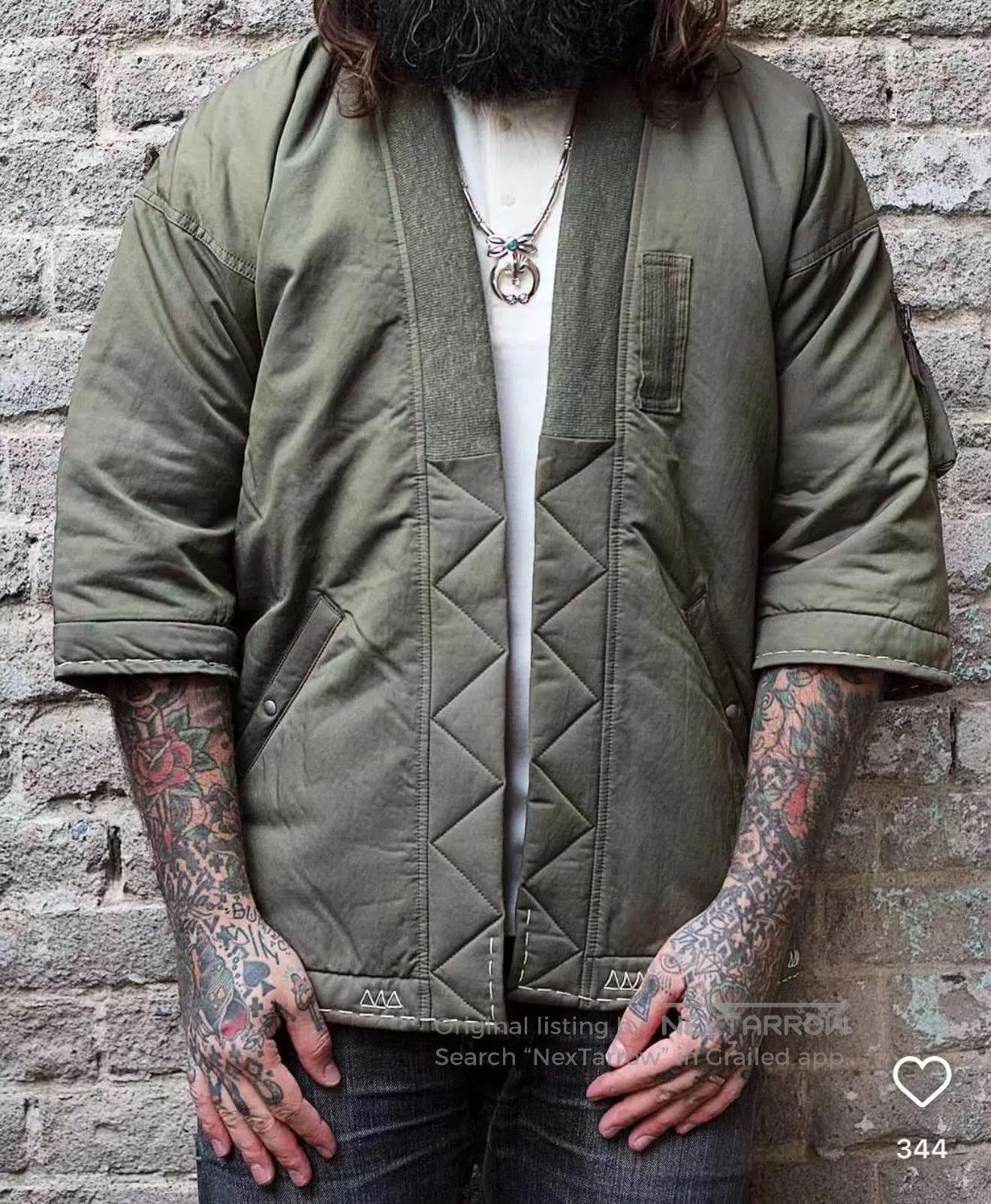 Visvim visvim sanjuro kimono down jacket. Size US L / EU 52-54 / 3 - 6 Thumbnail