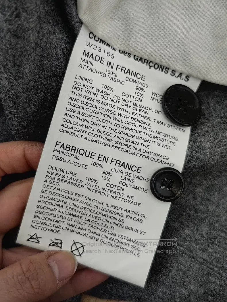 Comme des Garcons Comme des Garcons Patchwork Leather Blazer. Size US M / EU 48-50 / 2 - 5 Thumbnail