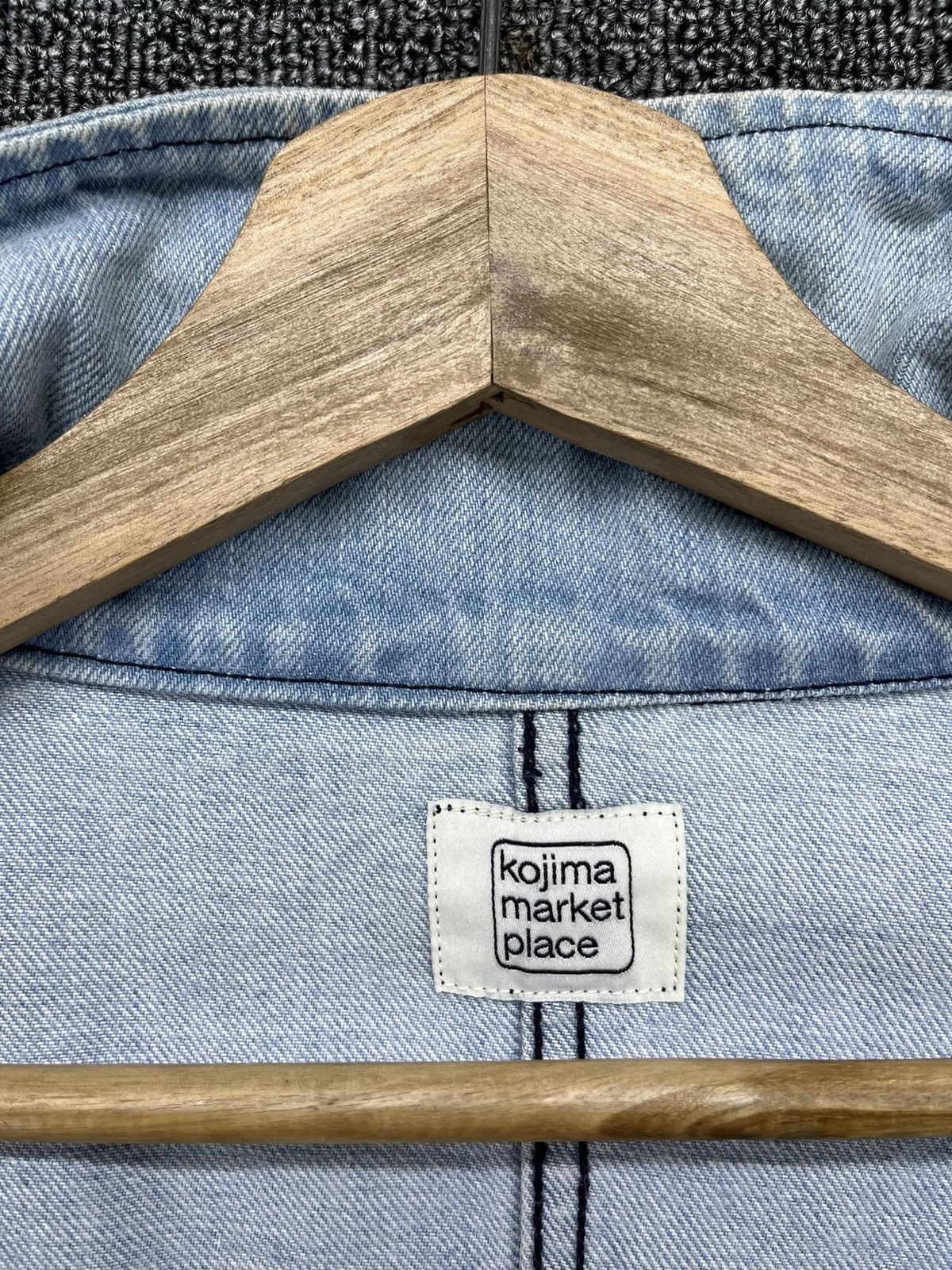 KOJIMA GENES Kojima Market Place Denim Cardigan Jacket Size S / US 4 / IT 40 - 6 Thumbnail