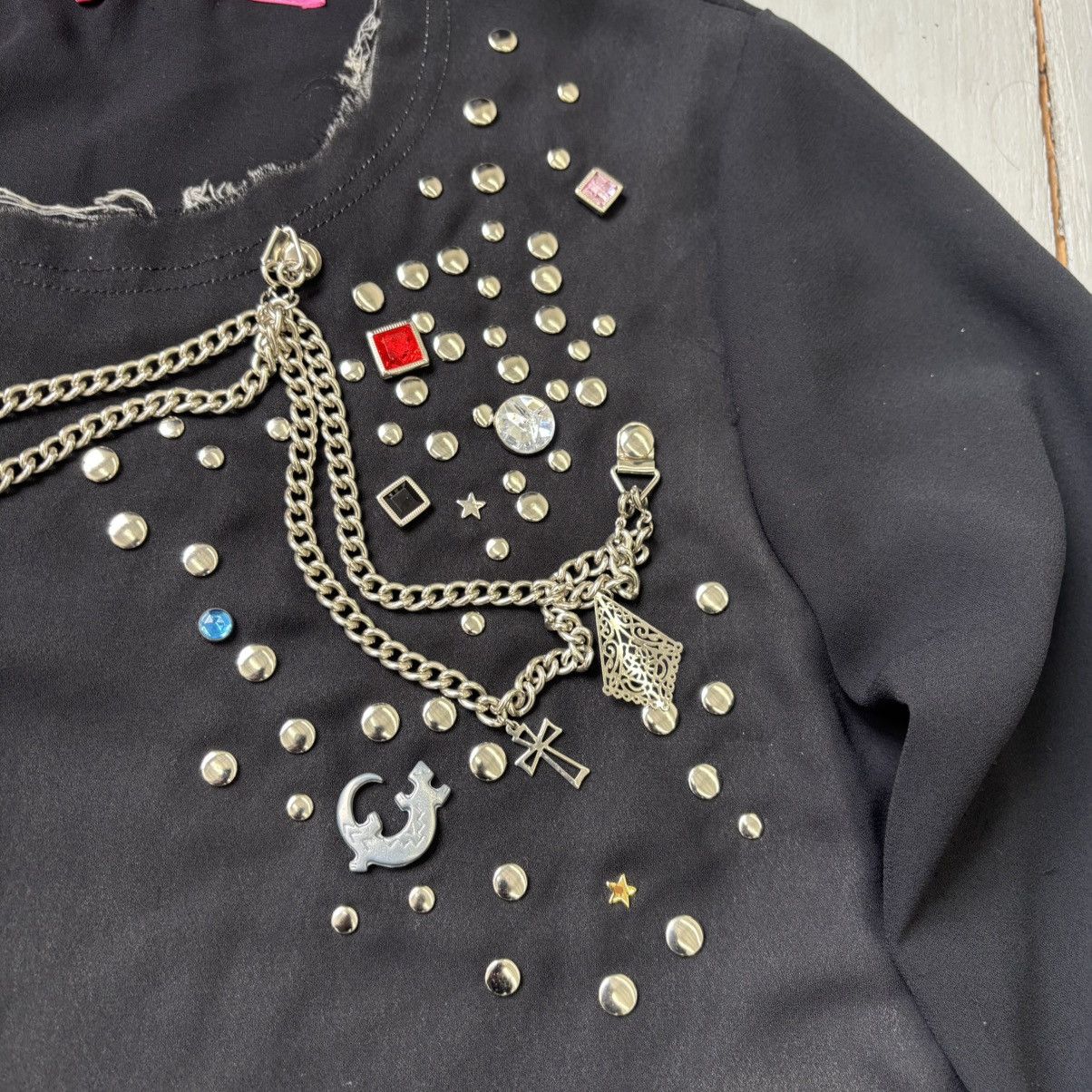 Junya Watanabe AW2002 Jewel Top Size S / US 4 / IT 40 - 3 Thumbnail