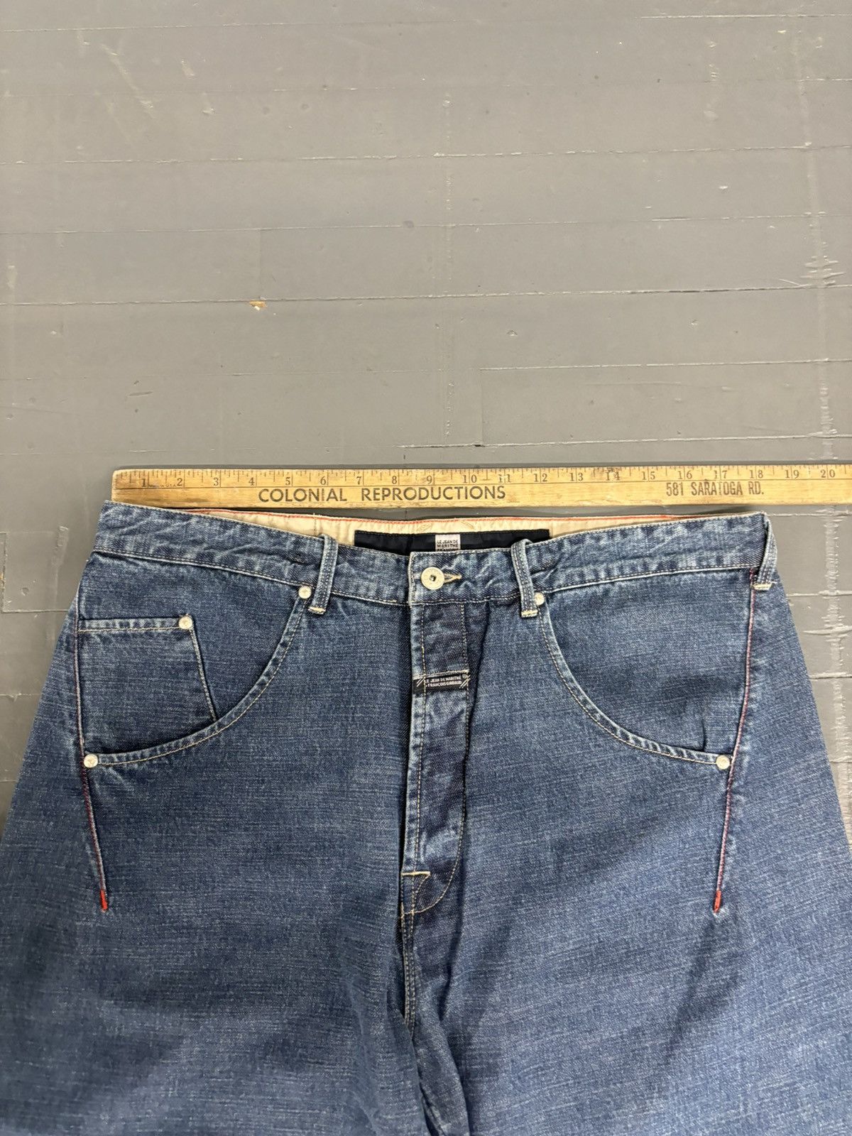 Japanese Brand × Marithe + Francois Girbaud × Vintage Vintage MFG baggy jorts Y2K Size US 38 / EU 54 - 5 Thumbnail