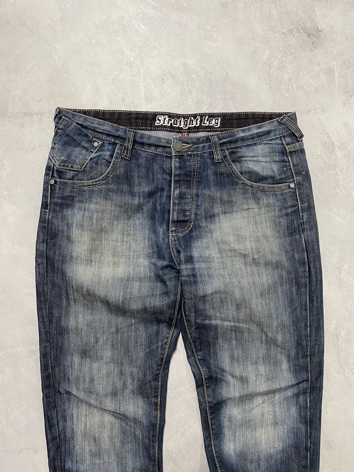 Hysteric Glamour × If Six Was Nine Vintage Pants Jeans Detroit Straight Baggy Retro Leg W36/L32 Size US 36 / EU 52 - 4 Thumbnail