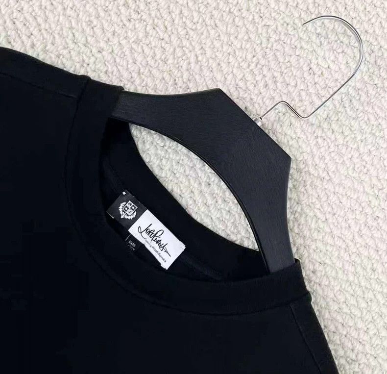 Loro Piana Loro Piana Black embroidered letters on short sleeves Size US S / EU 44-46 / 1 - 3 Thumbnail
