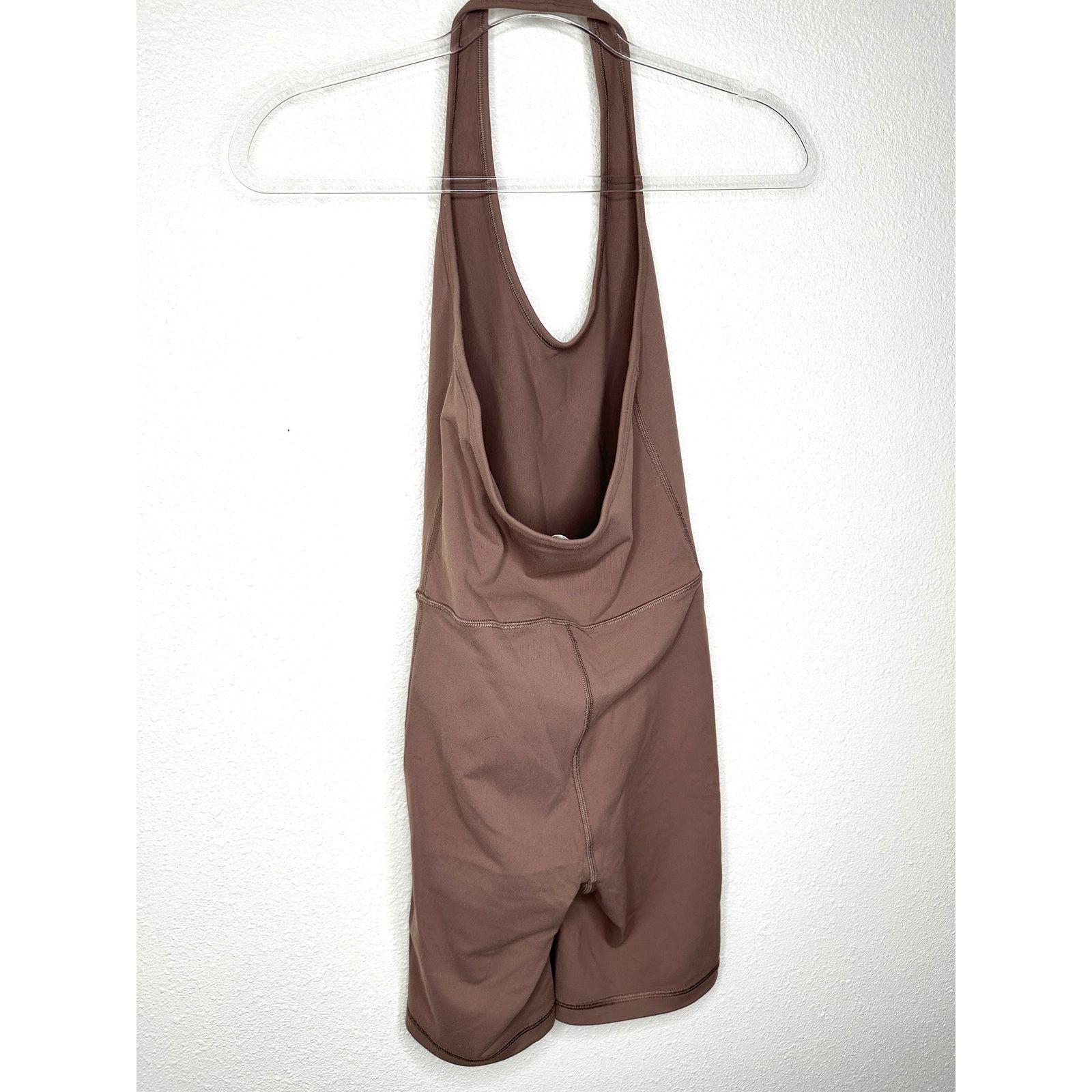 Other Wilfred Free Mocha Brown Look Halter Top Romper XS Size 24" / US 00 / IT 34 - 5 Thumbnail