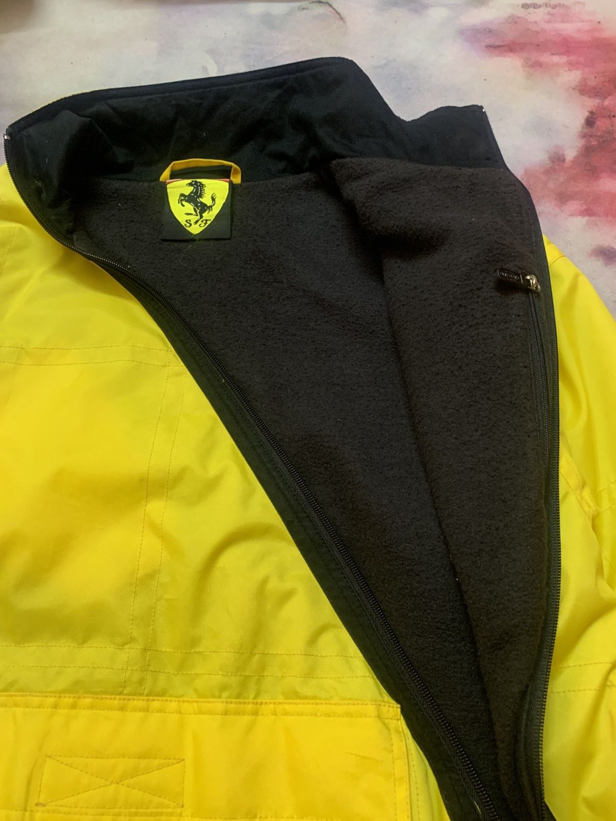 Ferrari Vintage Ferrari Puffer Assymetric Jacket Nismo Leyton TRD Size US L / EU 52-54 / 3 - 9 Thumbnail