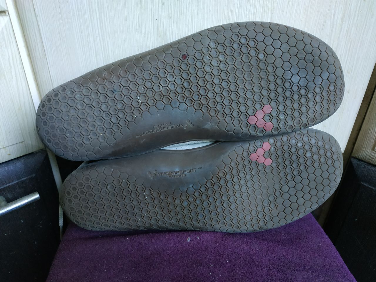 Vivobarefoot Vivobarefoot Primus Trio Grey Leather Mesh Shoes EU 45 US 12 Size US 12 / EU 45 - 19 Thumbnail