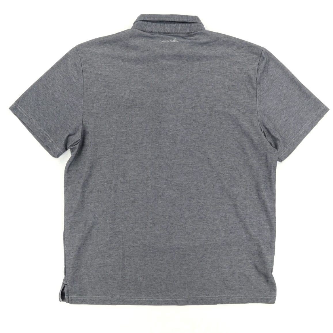 TravisMathew Travis Mathew HW Horseshoe Cotton Blend Solid Polo Shirt Gray 2XL Men Shirt Polo Short Sleeve Slim Mens Size US XXL / EU 58 / 5 - 4 Thumbnail