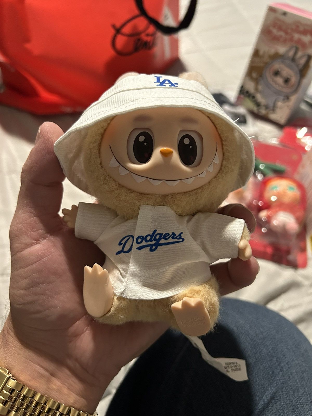 POP MART Pop Mart Labubu BaBa in Ohtani Jersey Size ONE SIZE - 1 Thumbnail