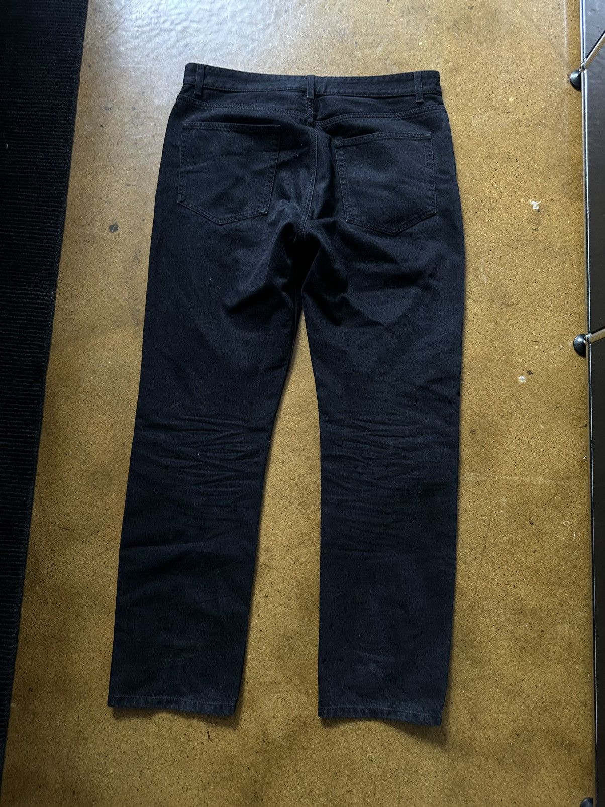The Row The Row Black Carlisle Jeans Size US 34 / EU 50 - 4 Thumbnail