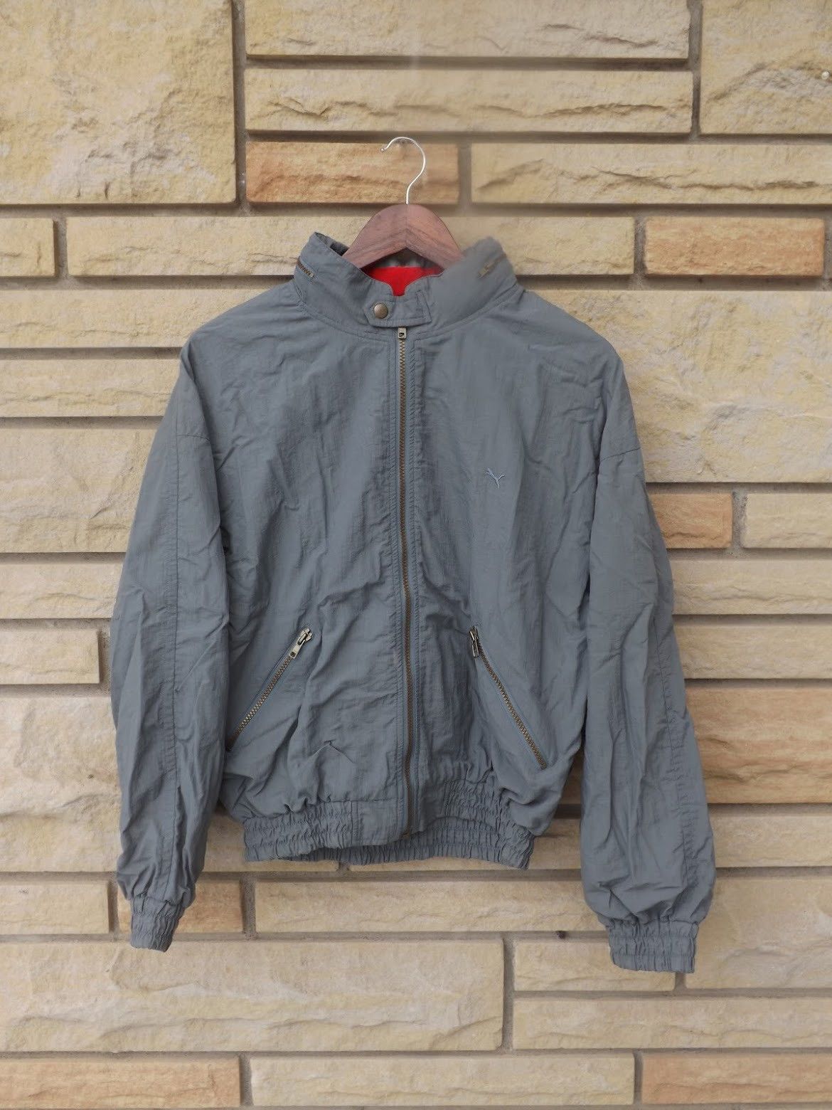 Puma Vintage 90s Puma Windbreaker Jacket Size US S / EU 44-46 / 1 - 1 Thumbnail