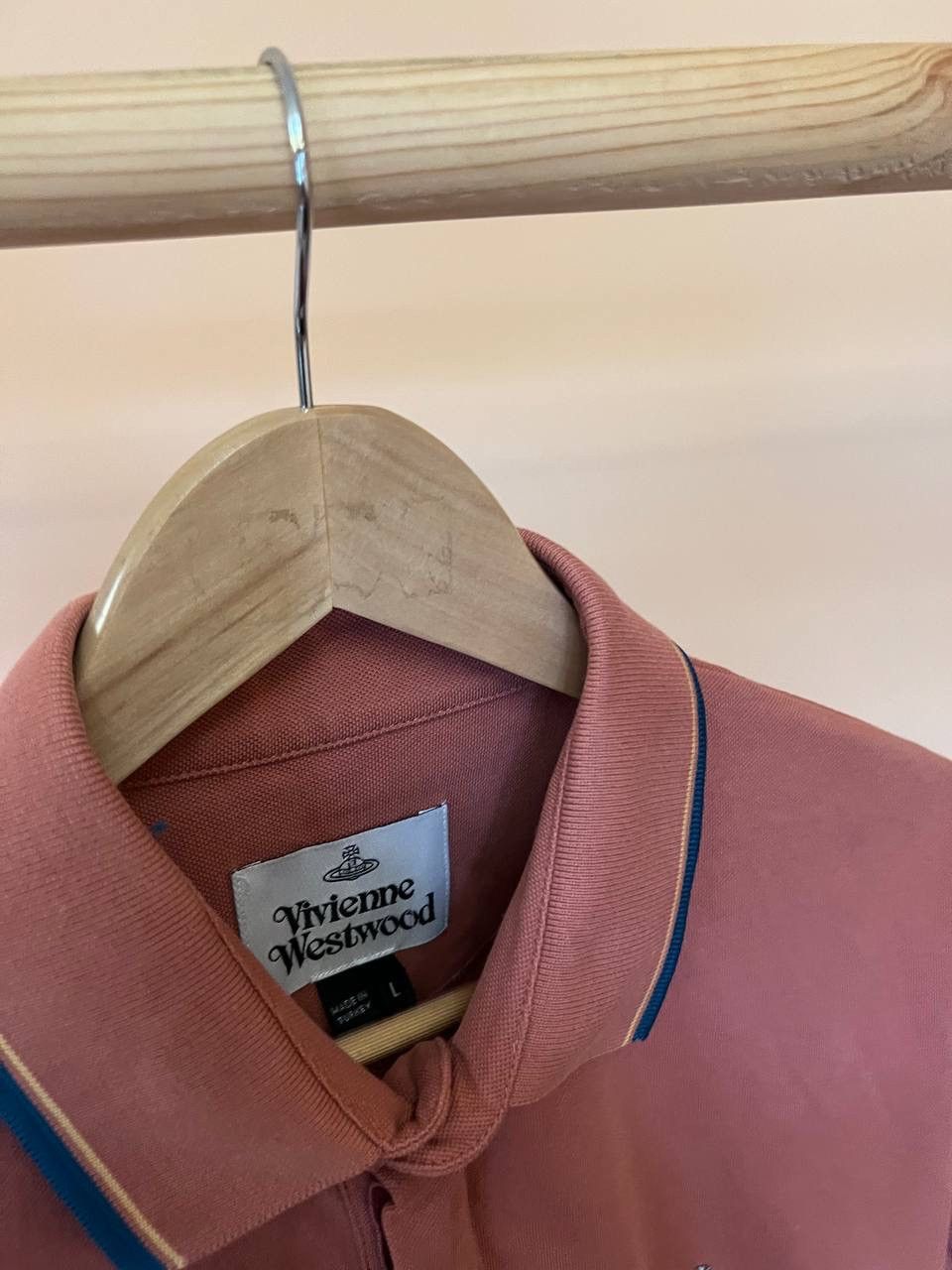 Vintage × Vivienne Westwood Vintage Vivienne Westwood Y2K polo tee Size US L / EU 52-54 / 3 - 5 Thumbnail