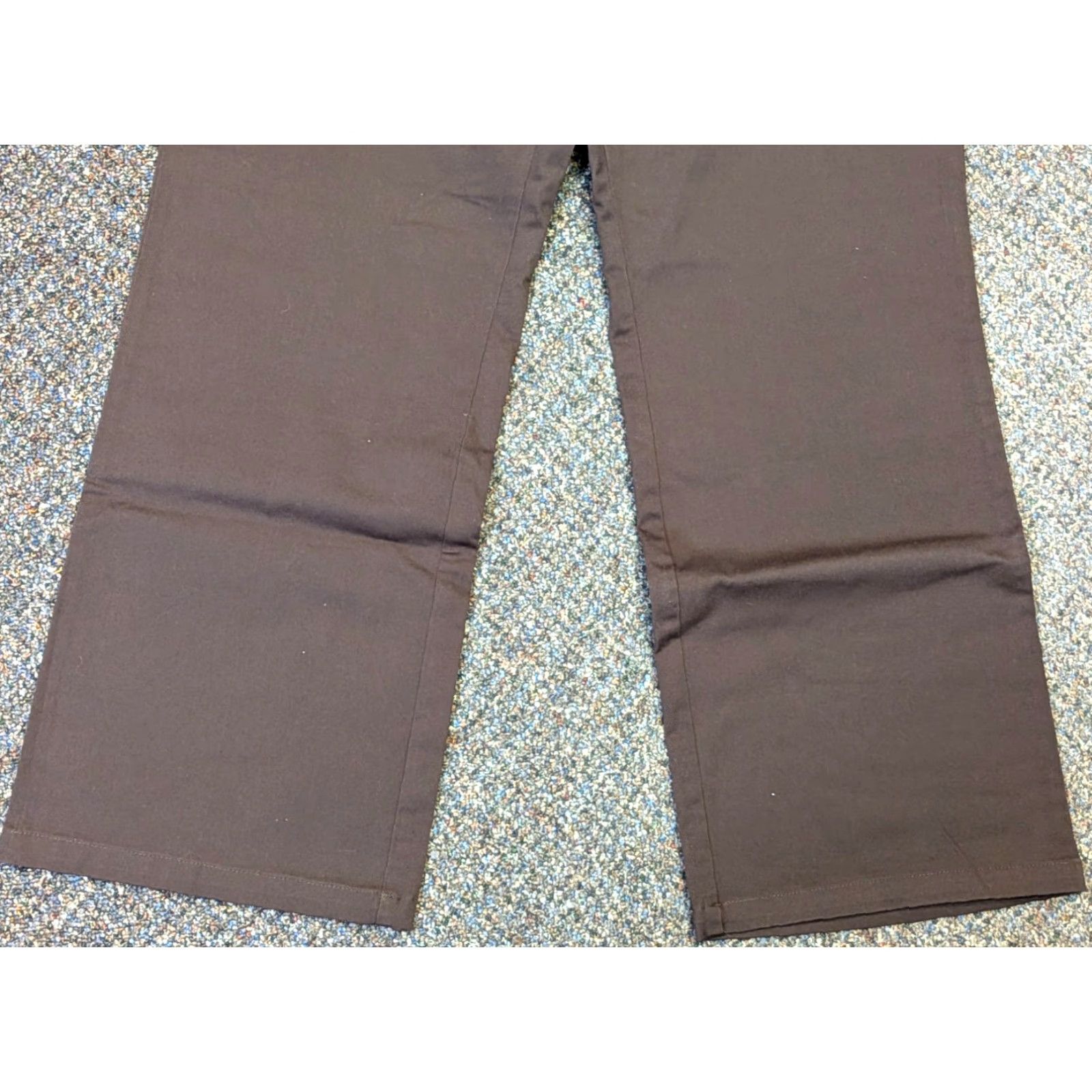 Dockers DOCKERS Pants Petite Mid Rise Ideal Fit 12P Short Brown Cotton Womens Metro Pants Size 34" / US 12 / IT 48 - 3 Thumbnail
