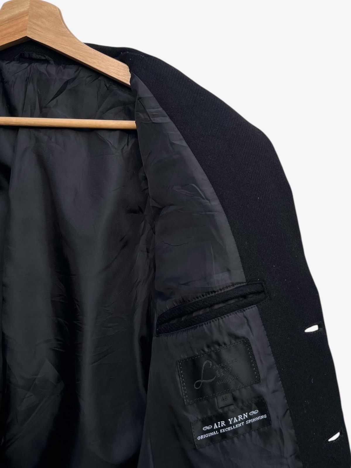JACKROSE Jackrose Luv Maison Wool Blend Black Chester Coat Size US S / EU 44-46 / 1 - 9 Thumbnail