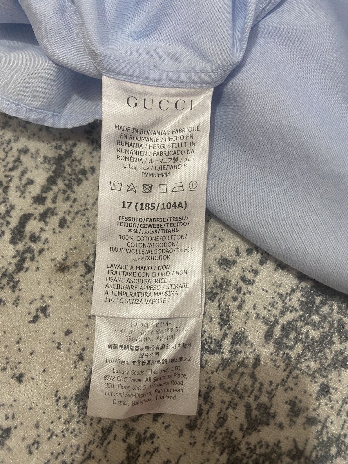 Gucci Elegant gucci luxury business button-up shirt new collection Size US XXL / EU 58 / 5 - 3 Thumbnail