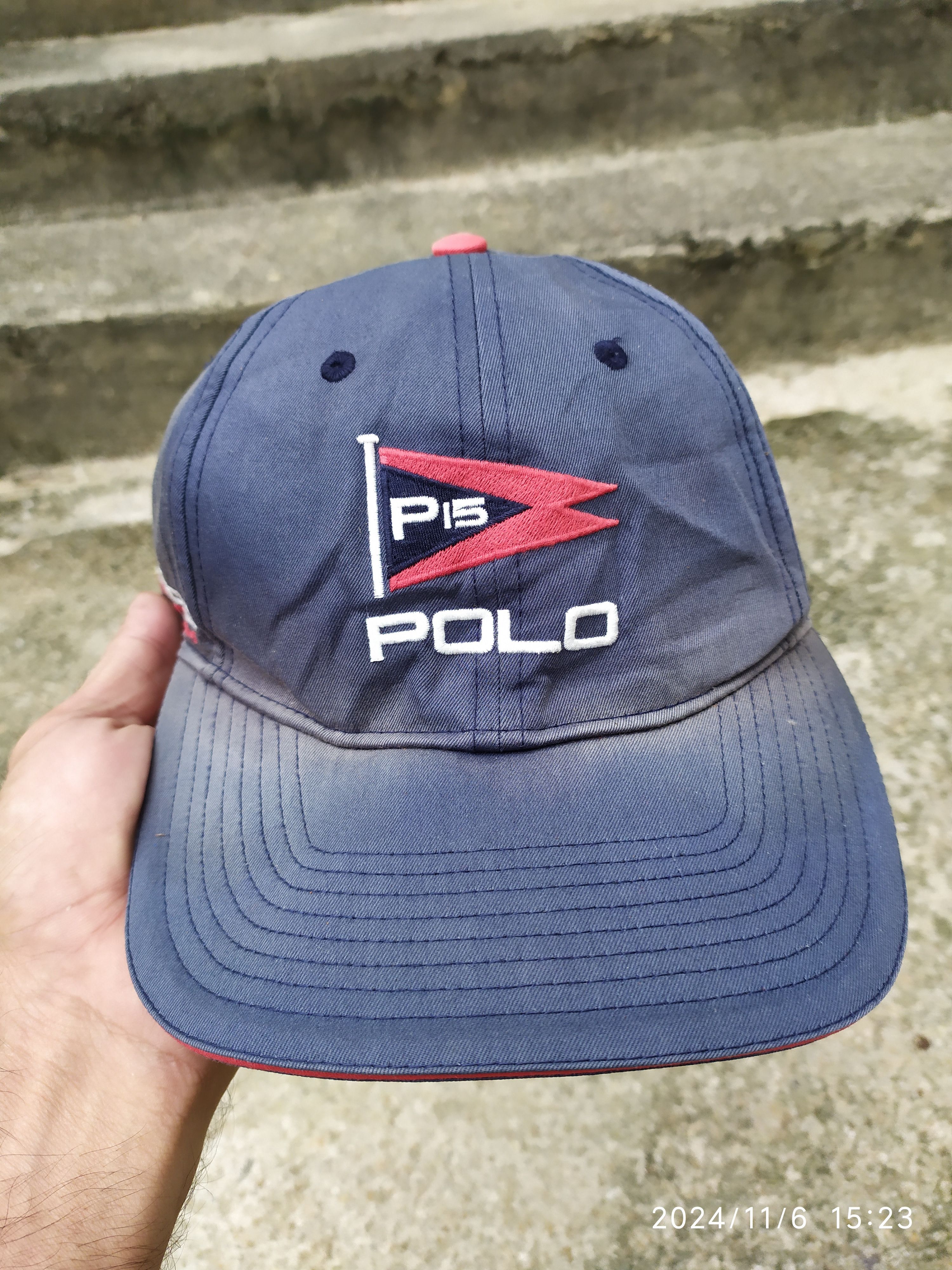 Polo Ralph Lauren × Vintage Vintage Vintage Polo Ralph Lauren Faded Cap Hat Size ONE SIZE - 1 Thumbnail