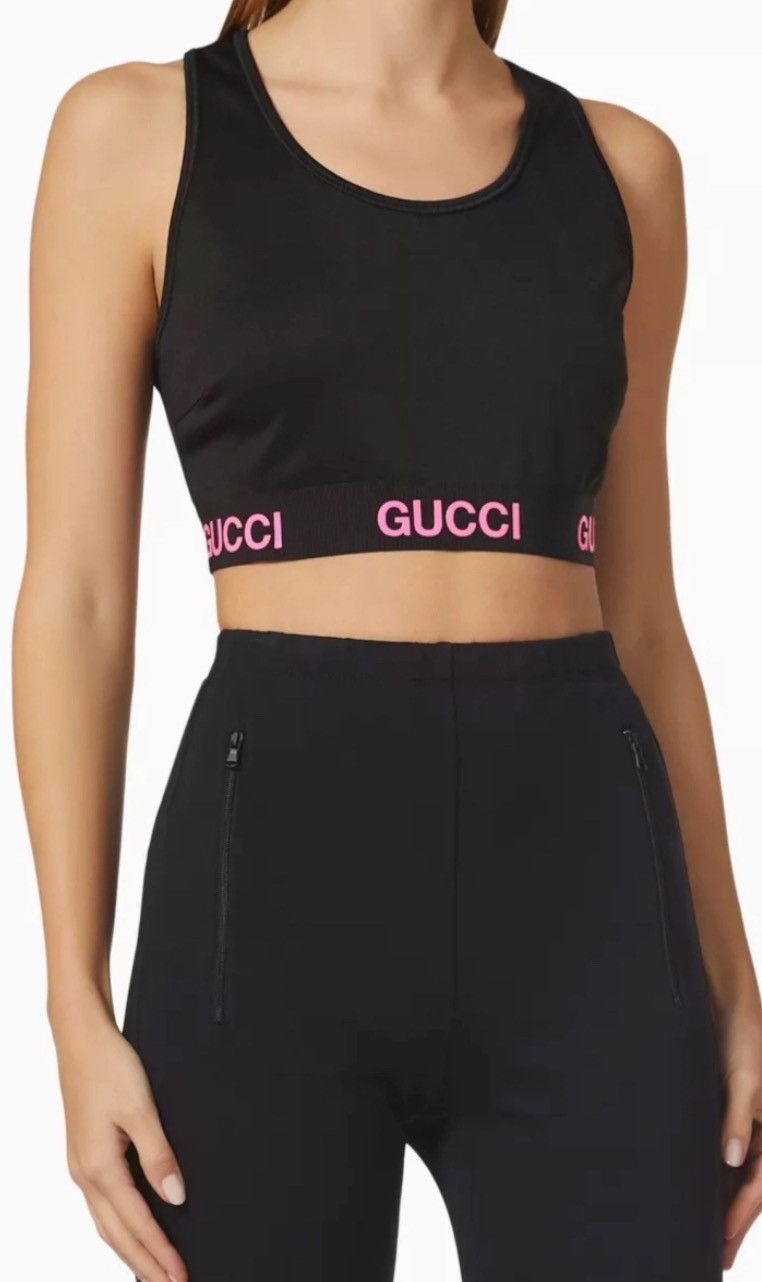 Gucci Gucci Jersey top Size XXS / US 00 / IT 34 - 2 Thumbnail