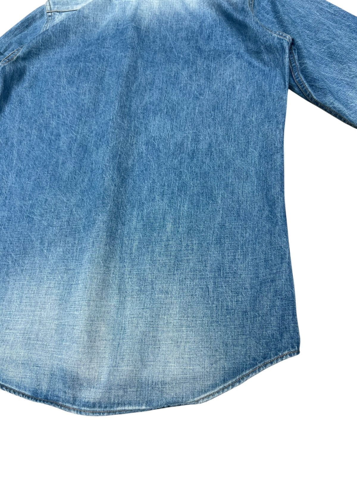 Doublet Doublet Japan Fade Denim Western Shirt Size US S / EU 44-46 / 1 - 20 Thumbnail