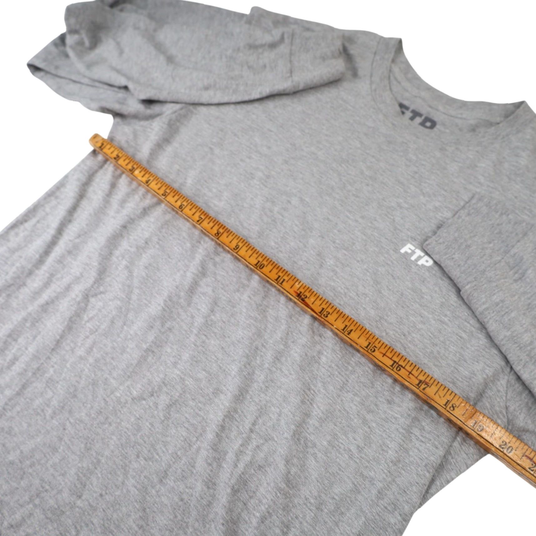 Vintage FTP Spellout Long Sleeve Shirt Mens Medium Gray Size US M / EU 48-50 / 2 - 6 Thumbnail