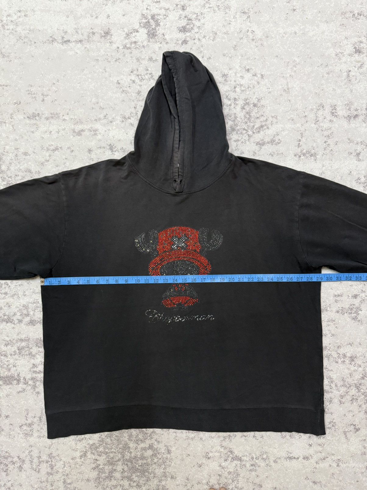 One Piece Sun Faded🔥ONE PIECE TONY TONY COPPER SWEATSHIRT HOODIE Size US XXL / EU 58 / 5 - 14 Thumbnail