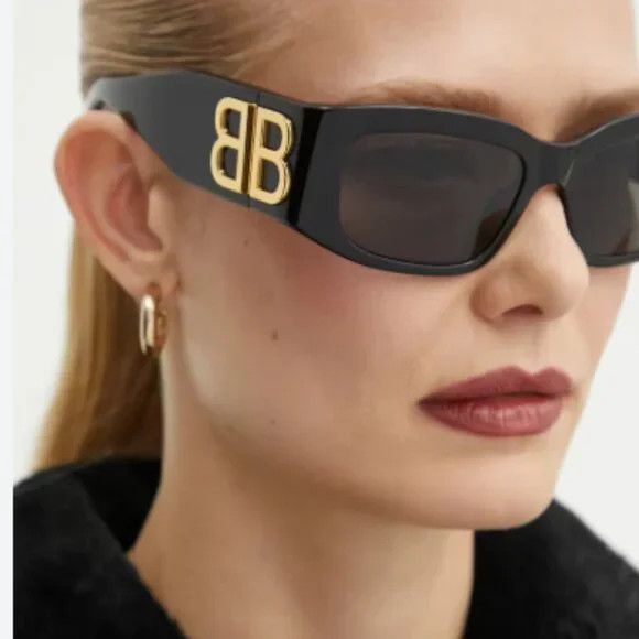 Balenciaga NEW BALENCIAGA BB0360S 002 SUNGLASSES UNISEX BALENCIAGA Size ONE SIZE - 3 Thumbnail